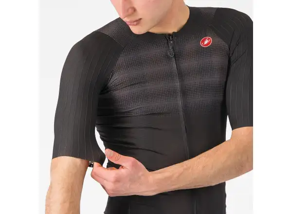 Castelli Aero Race 8S pánsky dres krátky rukáv Black