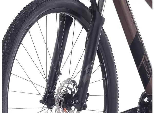 Rock Machine Manhattan 70-29 horský bicykel Topaz Brown