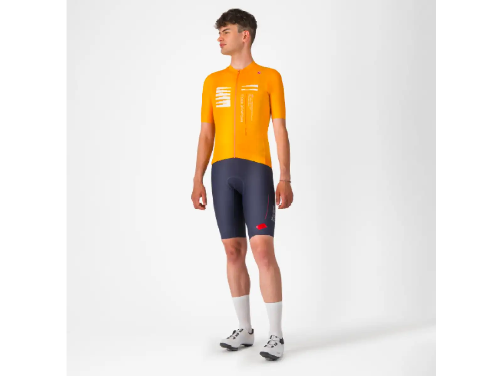 Castelli Espresso R-A/D pánske kraťasy s vložkou a trakmi Twilight Blue