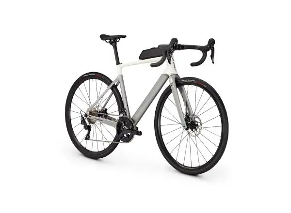 Focus Paralane 8.7 DI cestný bicykel White Glossy / Silver Glossy