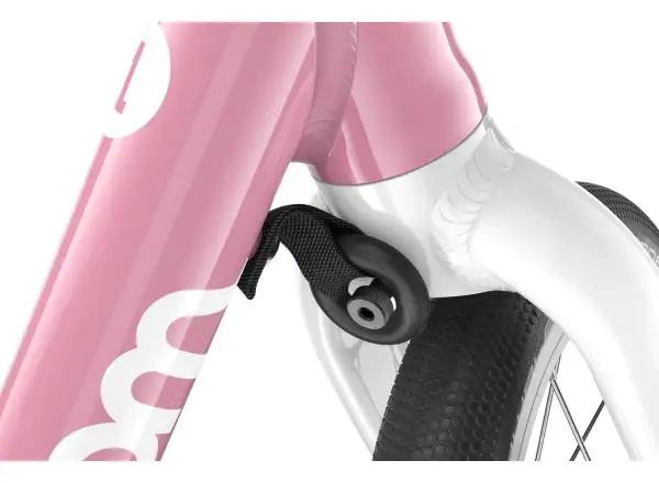 Woom GO 1 detské odrážadlo 12" Powder Pink