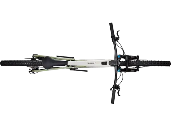 Focus Vam2 SL 9.8 odľahčený celoodpružený elektrobicykel white glossy/skygrey glossy