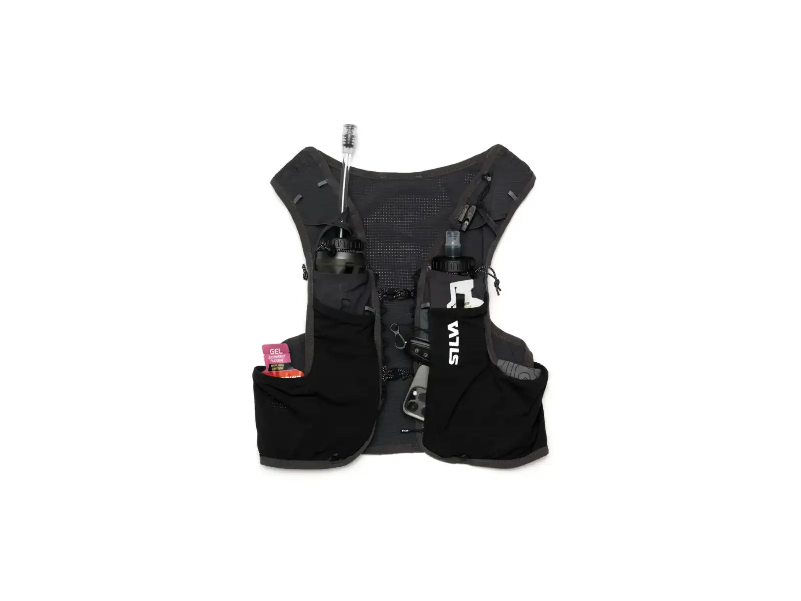 Silva Strive Fly bežecká vesta Black