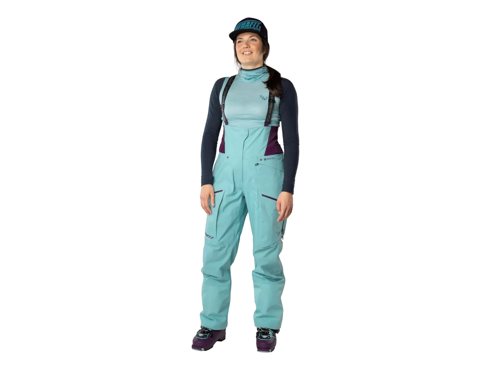 Dynafit Tigard Gore-Tex dámske zimné nohavice Marine Blue