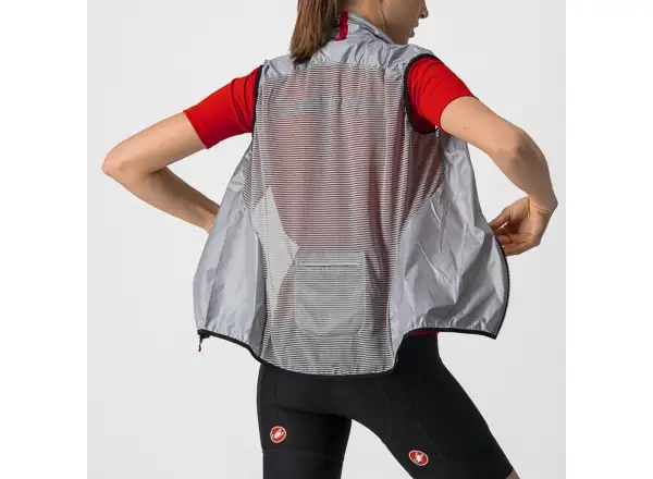 Castelli Aria dámska vesta Silver Gray