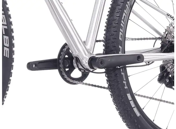 Superior TEAM 27.3 detský bicykel Gloss Brushed Alu / Rainbow Black