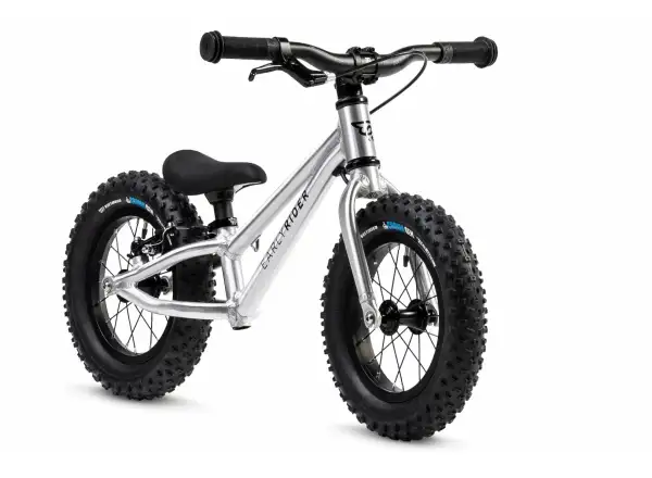 Early Rider Big Foot 12 detské odrážadlo Brushed Aluminium