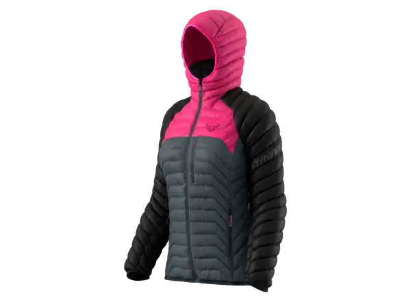 Dynafit Radical Down Hooded dámska Bunda Black Out/6550/0720