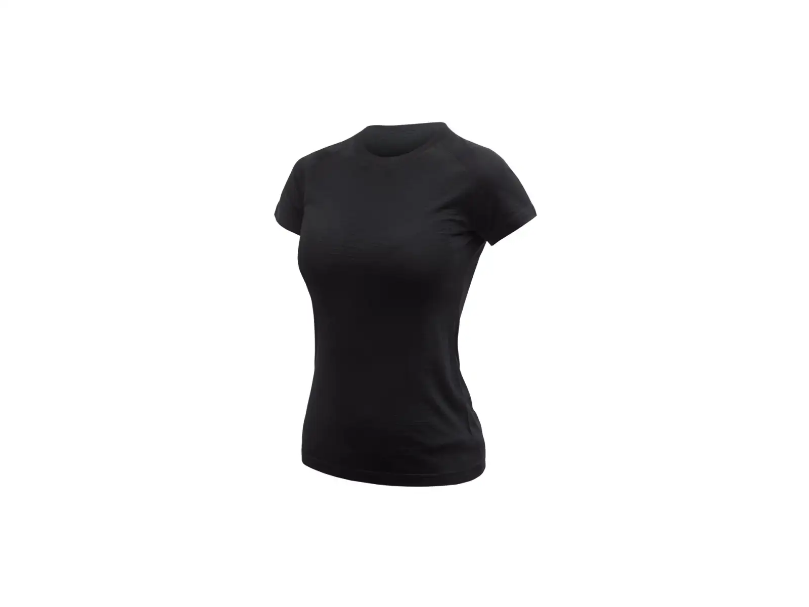 Sensor Merino Active No Logo dámske tričko krátky rukáv čierna