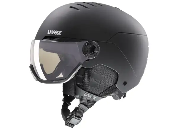 Uvex Wanted Visor lyžiarska prilba black matt