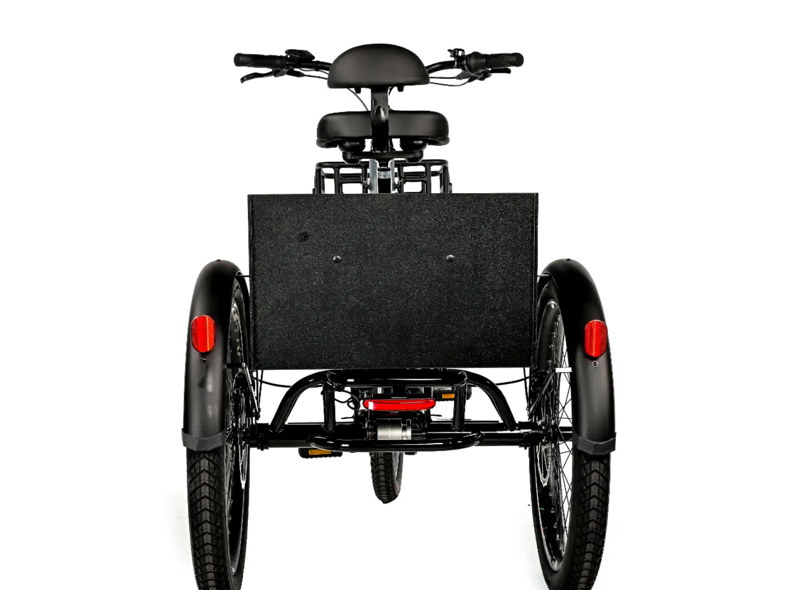Leader Fox Curtis elektrobicykel trojkolka strieborná