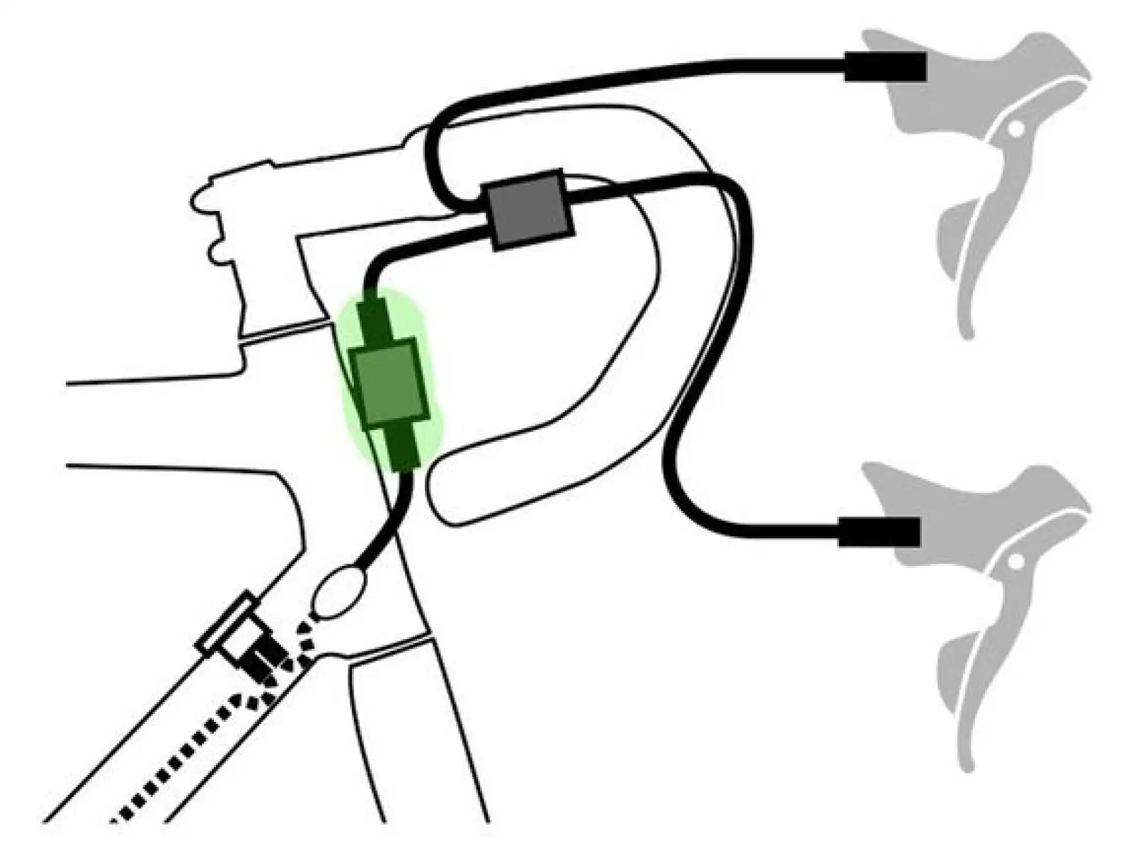 Bezdrôtová jednotka Shimano EW-WU111 Di2 D-Fly ANT+/Bluetooth