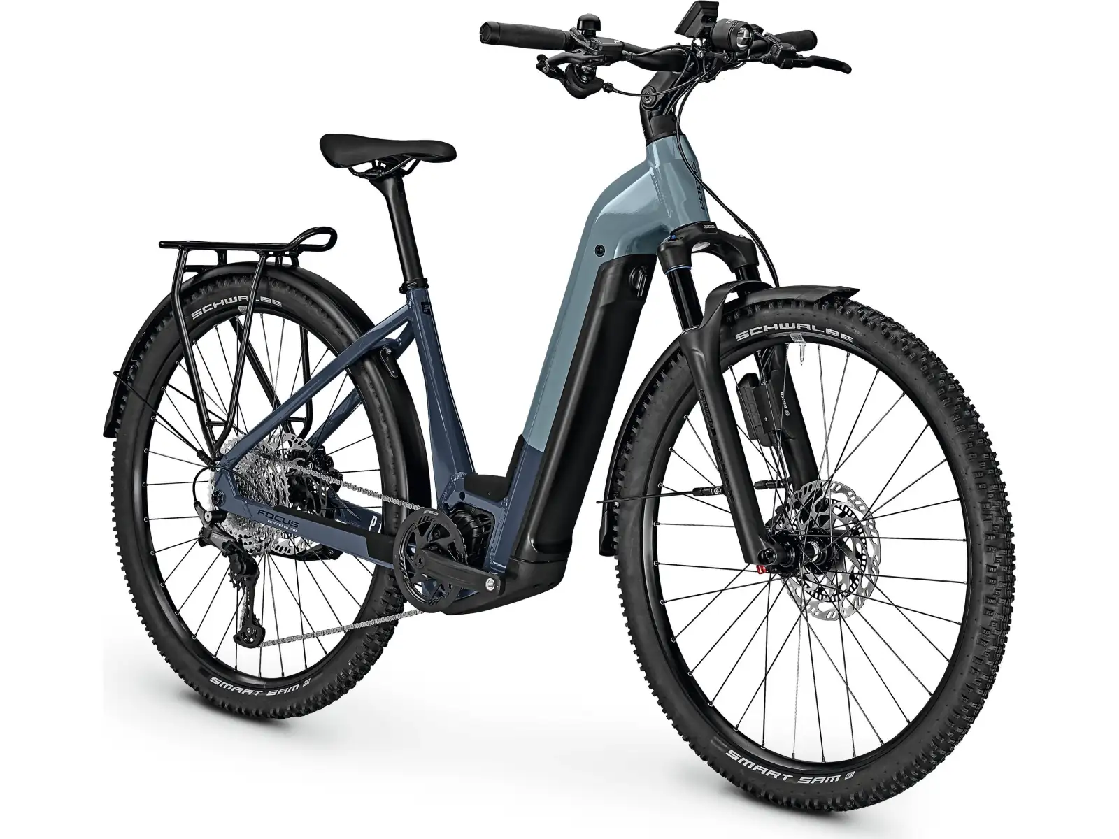Focus Planet2 6.9 ABS WA 625 Wh mestský elektrobicykel Stoneblue/Heritage