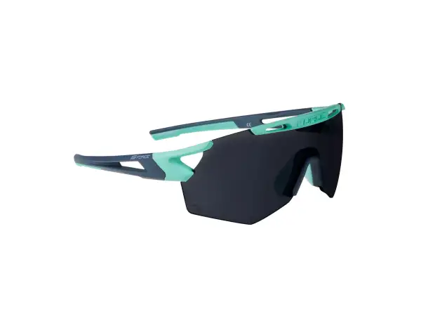 Force Arcade cyklistické okuliare Mint-stormy Blue/black mirrored lenses