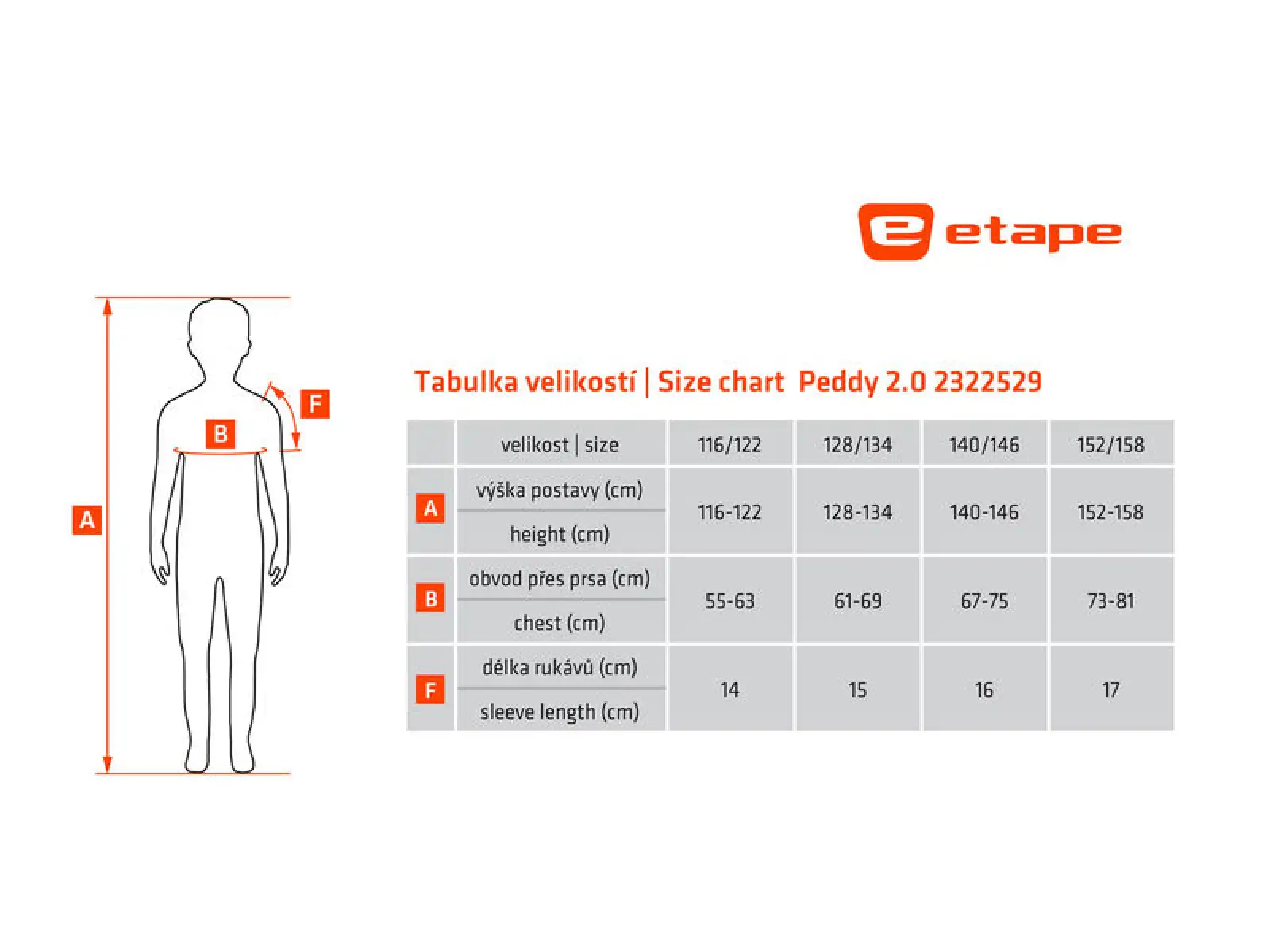 Etape Peddy 2.0 detský dres krátky rukáv Lila/Ružová
