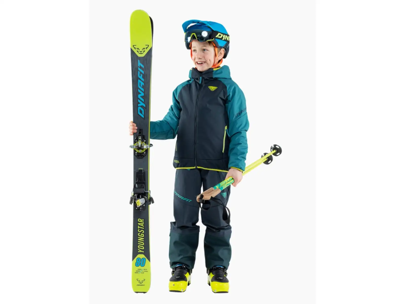 Dynafit Youngstar Infinium Insulation Detská bunda Mallard Blue