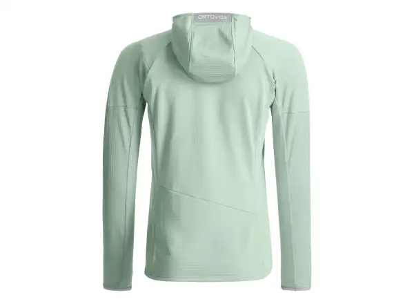 Ortovox Fleece Light Grid Hoody dámska mikina Green Acid