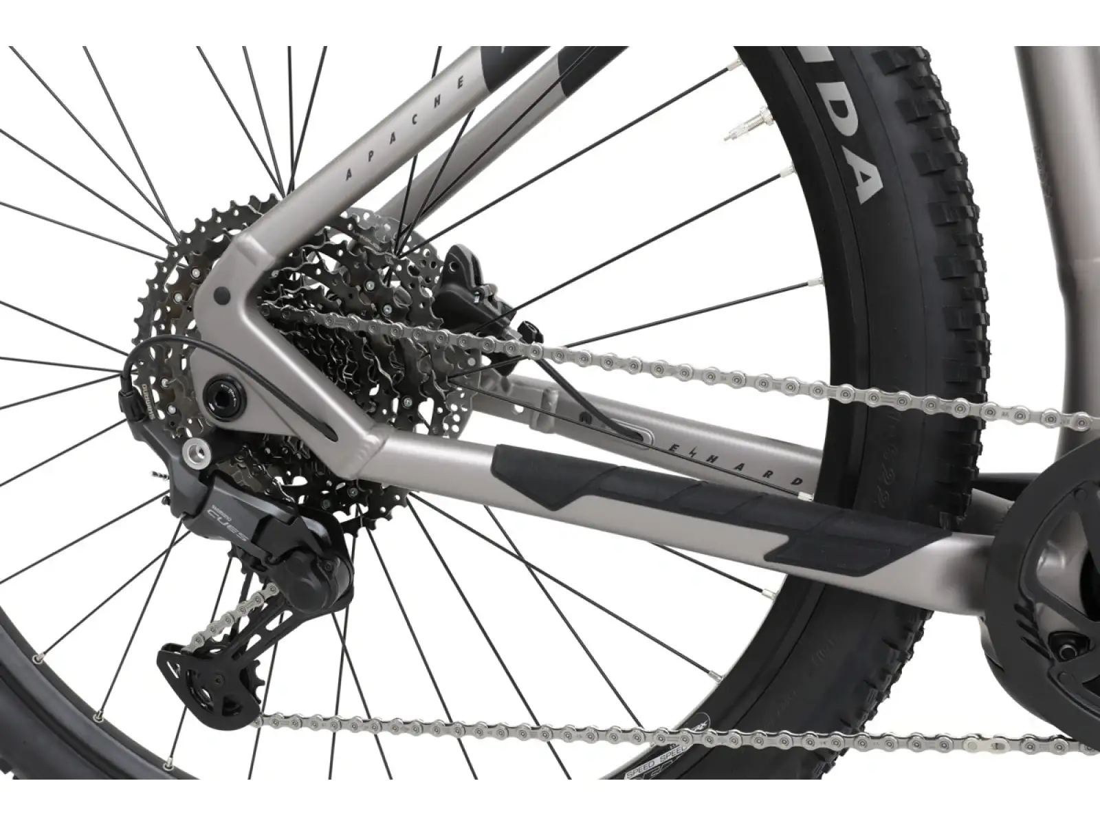 Apache Falcon 2 Bosch CX 800 Wh horský elektrobicykel sivá