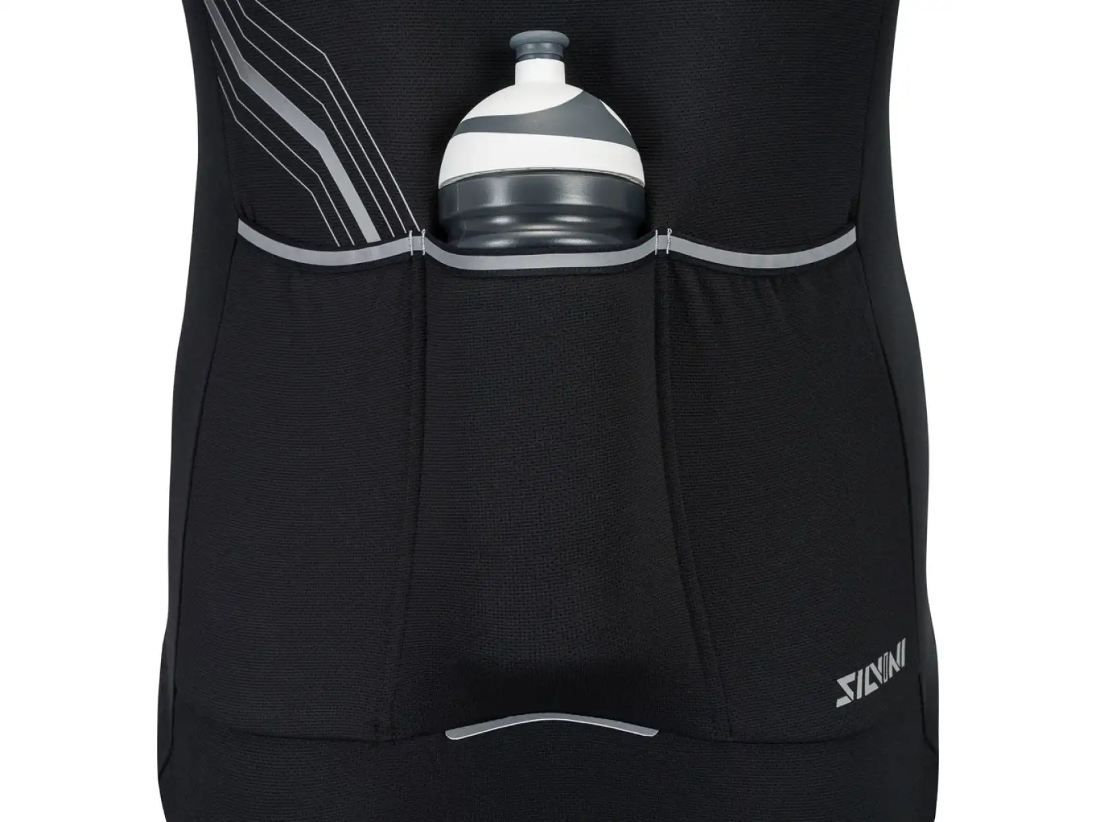 Silvini Grande pánsky dres s dlhým rukávom black/cloud