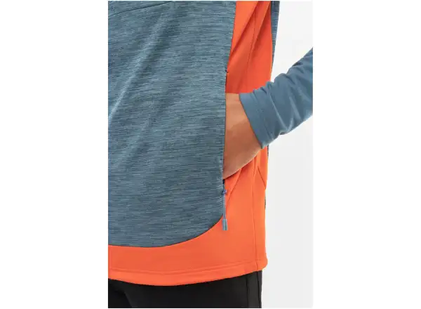 Viking Delmore pánska mikina Grey/orange
