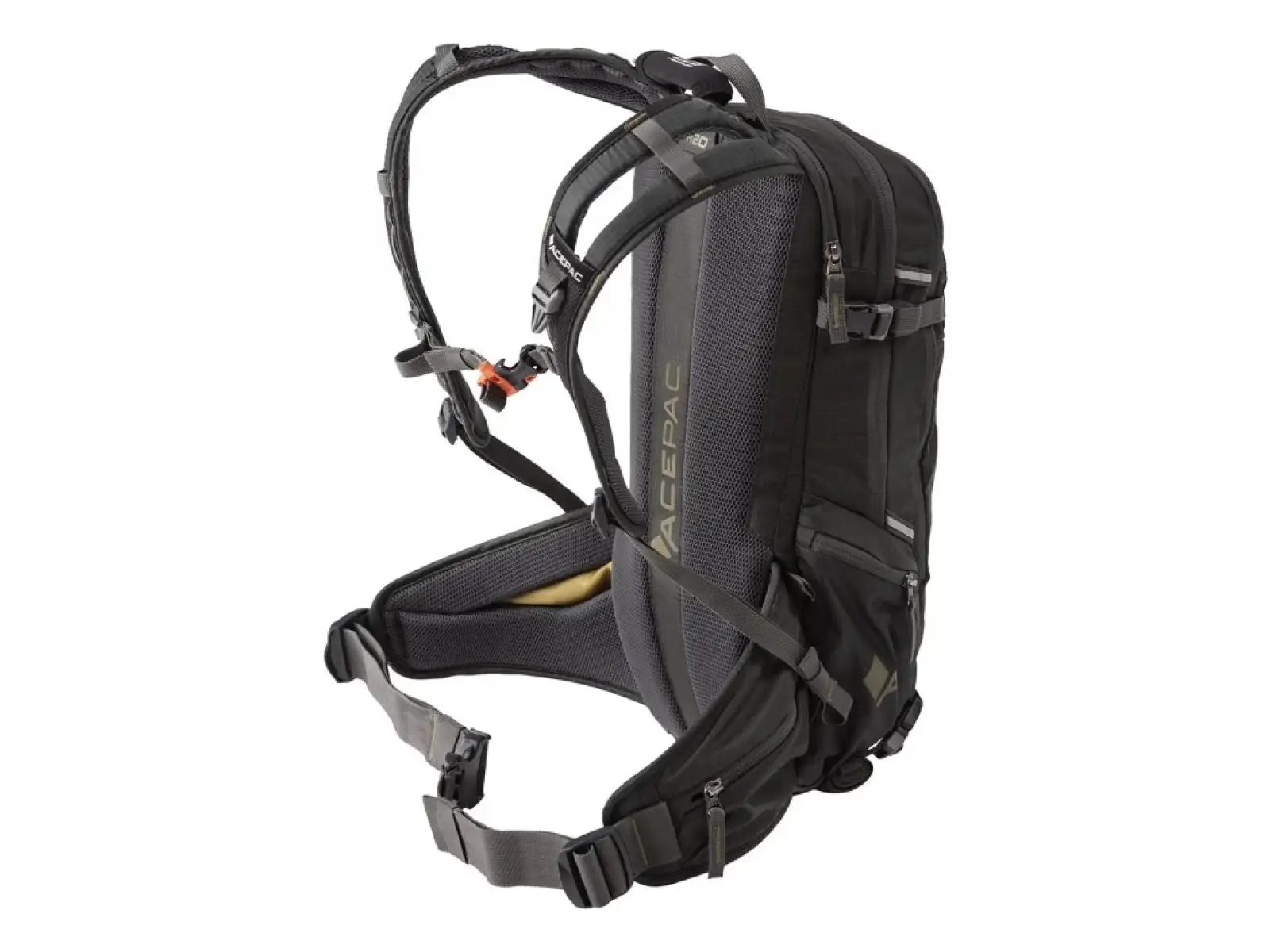 Acepac Flite 10 MKIII cyklistický batoh Gray