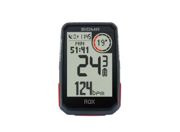 Sigma ROX 4.0 GPS HR počítač čierny