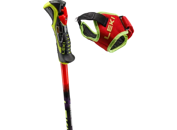 Leki WCR Pro Lite SL TR zjazdové palice  Bright red-violet-neonyellow