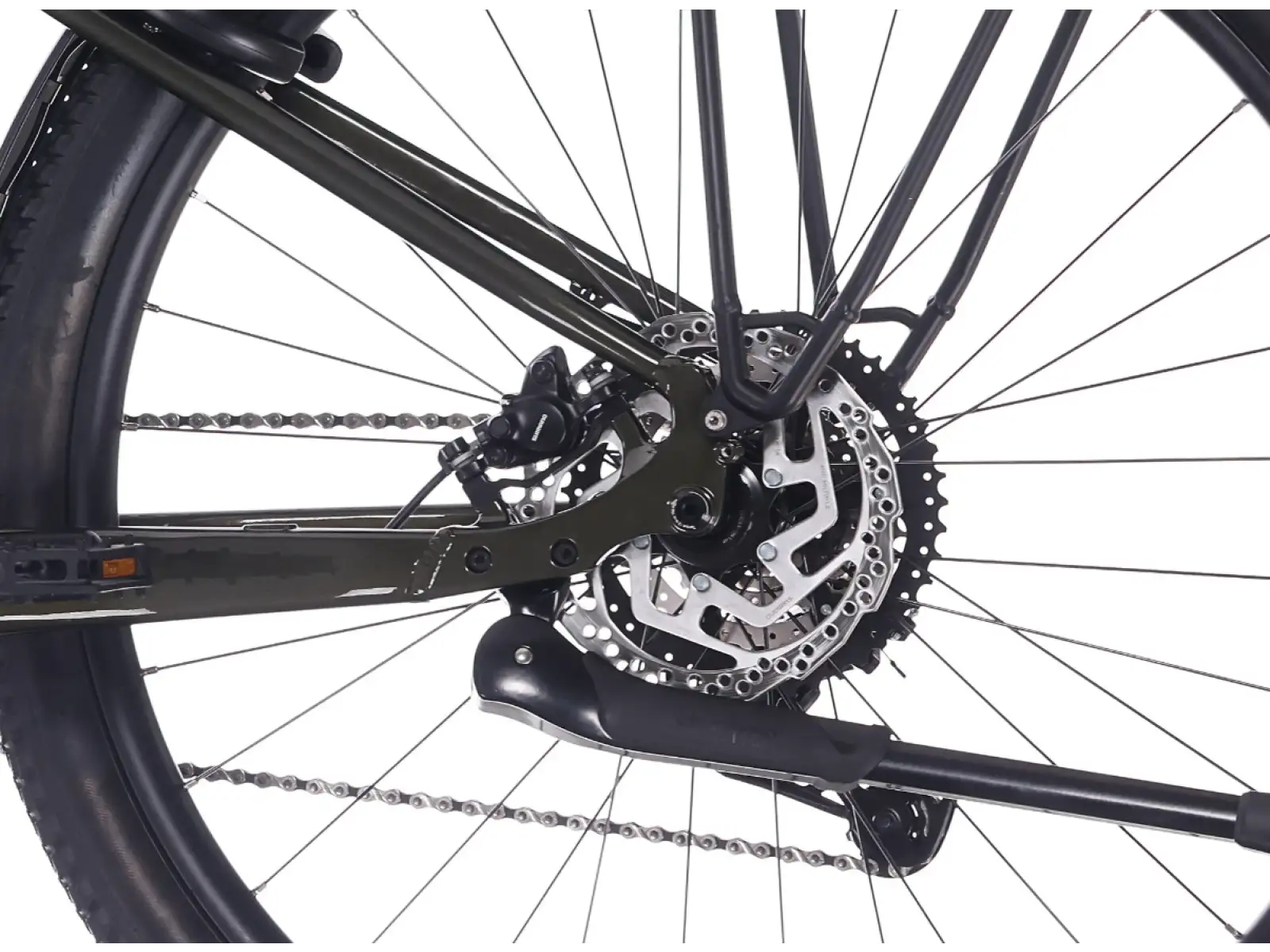 Rock Machine eBlizz B70T horský elektrobicykel Gloss Dark Forest