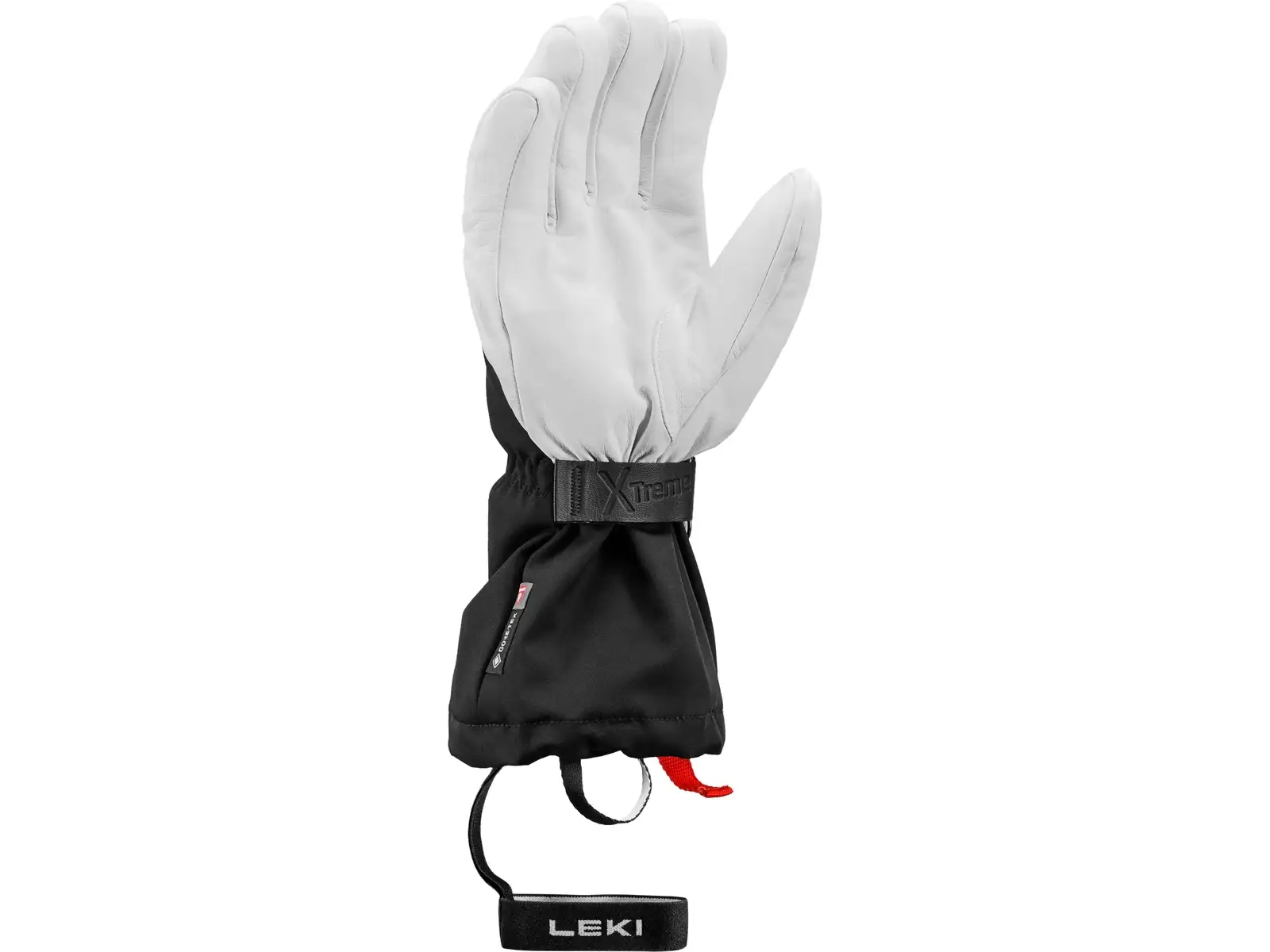 Leki Guide X-Treme Downhill rukavice Black/White