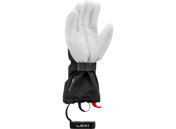 Leki Guide X-Treme Downhill rukavice Black/White