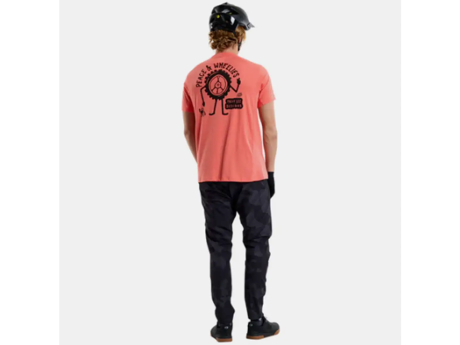 Troy Lee Designs Skyline Ride Tee pánsky dres krátky rukáv P&W Melon