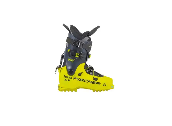 Skialpové topánky Fischer Transalp Pro žltá/tmavomodrá