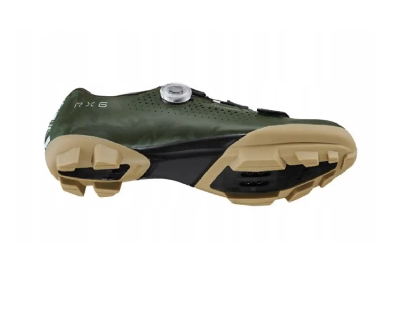 Shimano SH-RX600 Wide pánske gravel tretry Olive