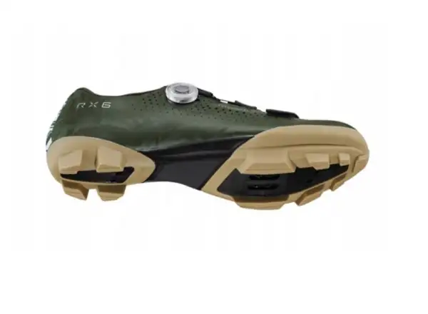 Shimano SH-RX600 Wide pánske gravel tretry Olive