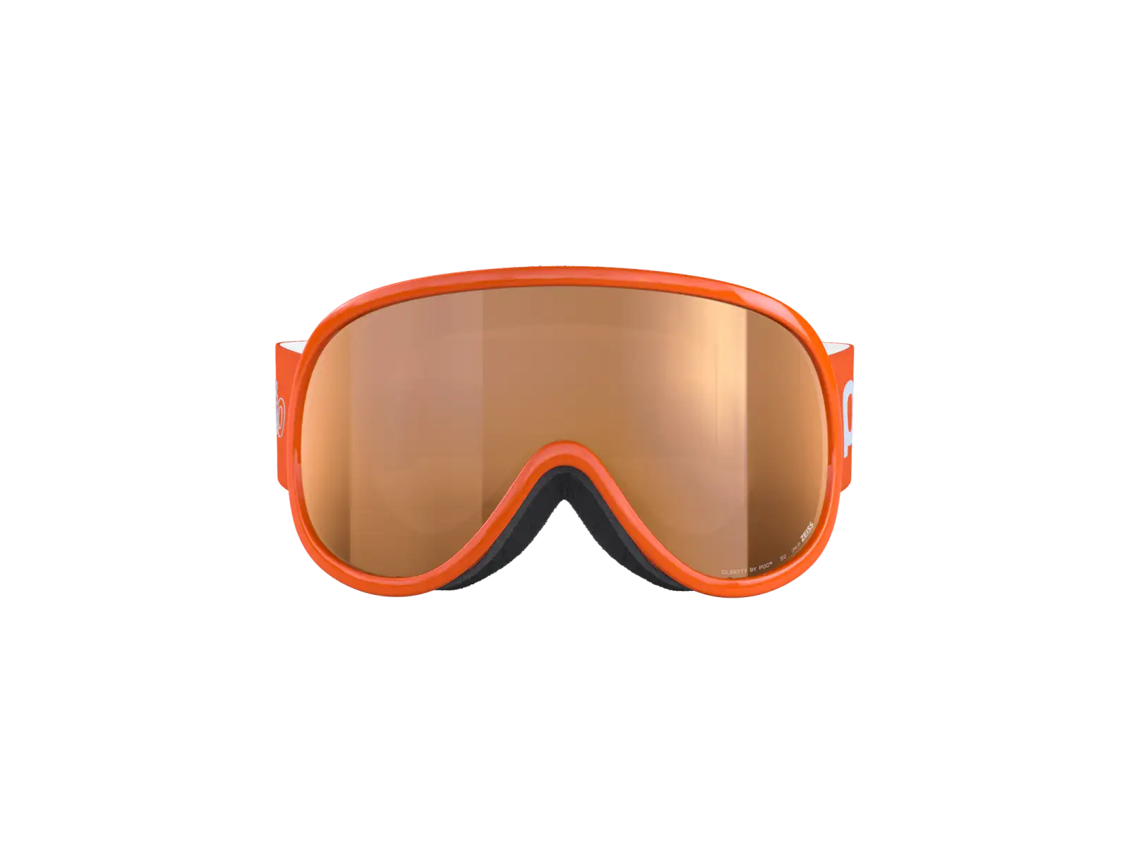 POC POCito Retina detské lyžiarske okuliare Fluorescent Orange/Partly Sunny Light Orange