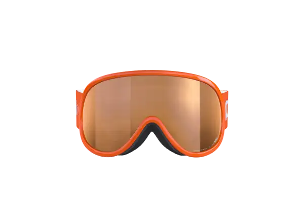 POC POCito Retina detské lyžiarske okuliare Fluorescent Orange/Partly Sunny Light Orange