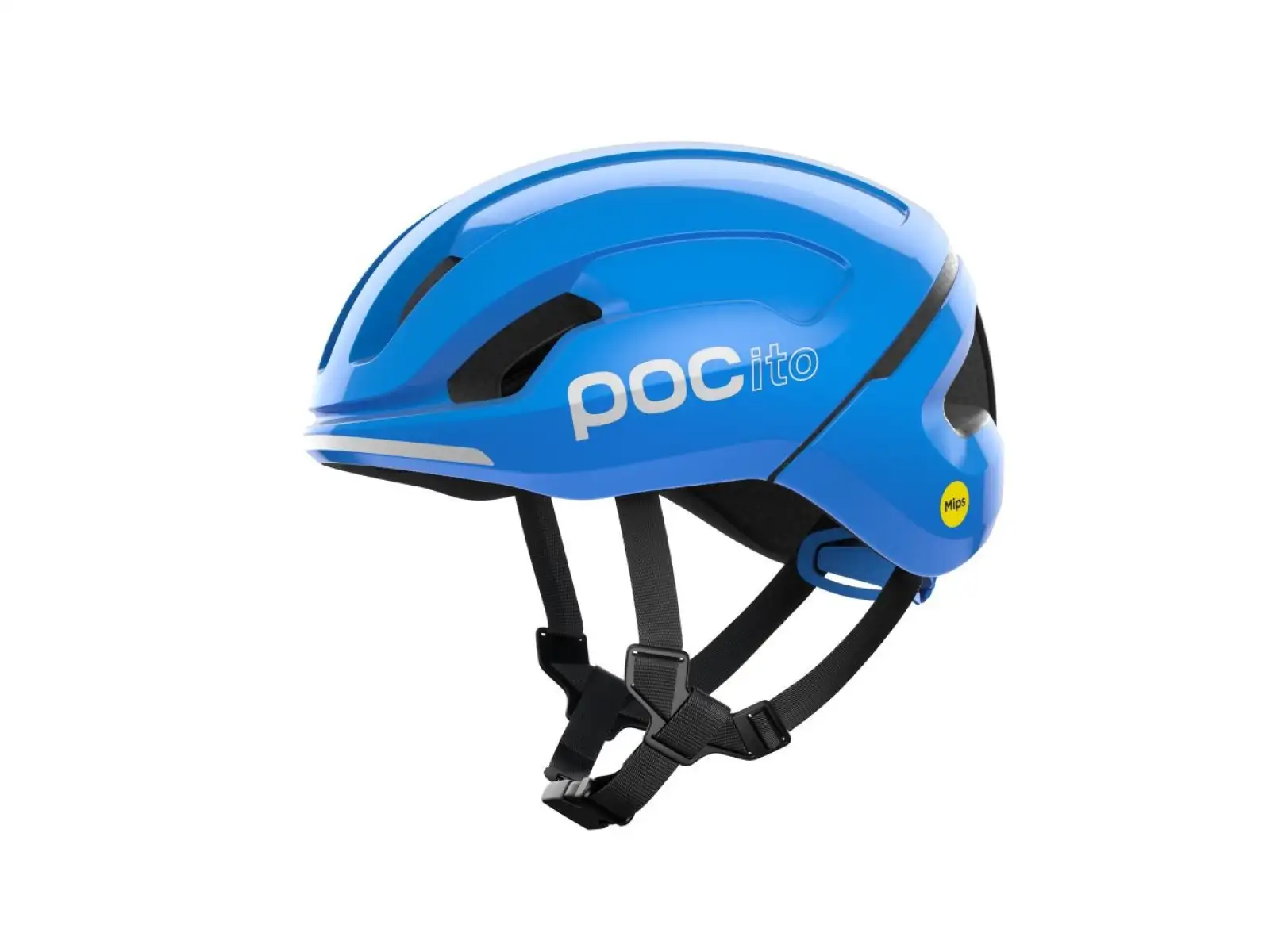 POC POCito Omne MIPS Detská prilba Fluorescent Blue