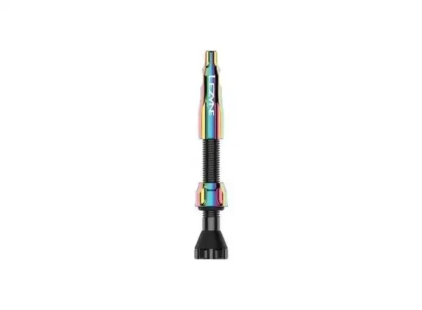 Lezyne CNC TLR Valve bezdušový ventil 60 mm neo metallic