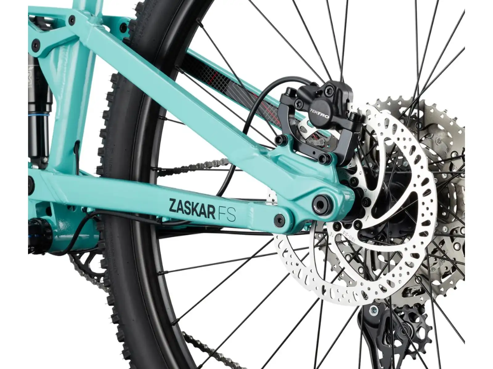 GT Zaskar FS 29 Comp horský bicykel Sea Green