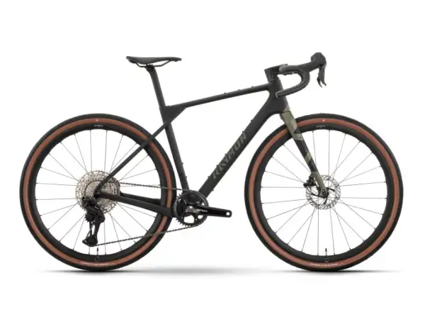 Raymon Soreno Ultra GRX Di2 gravel bicykel Carbon/Forest Green