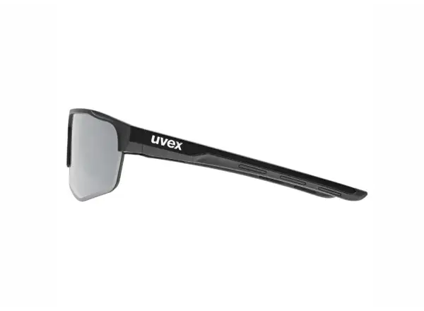 Uvex Axos Set okuliare Black Matt/Mirror Silver