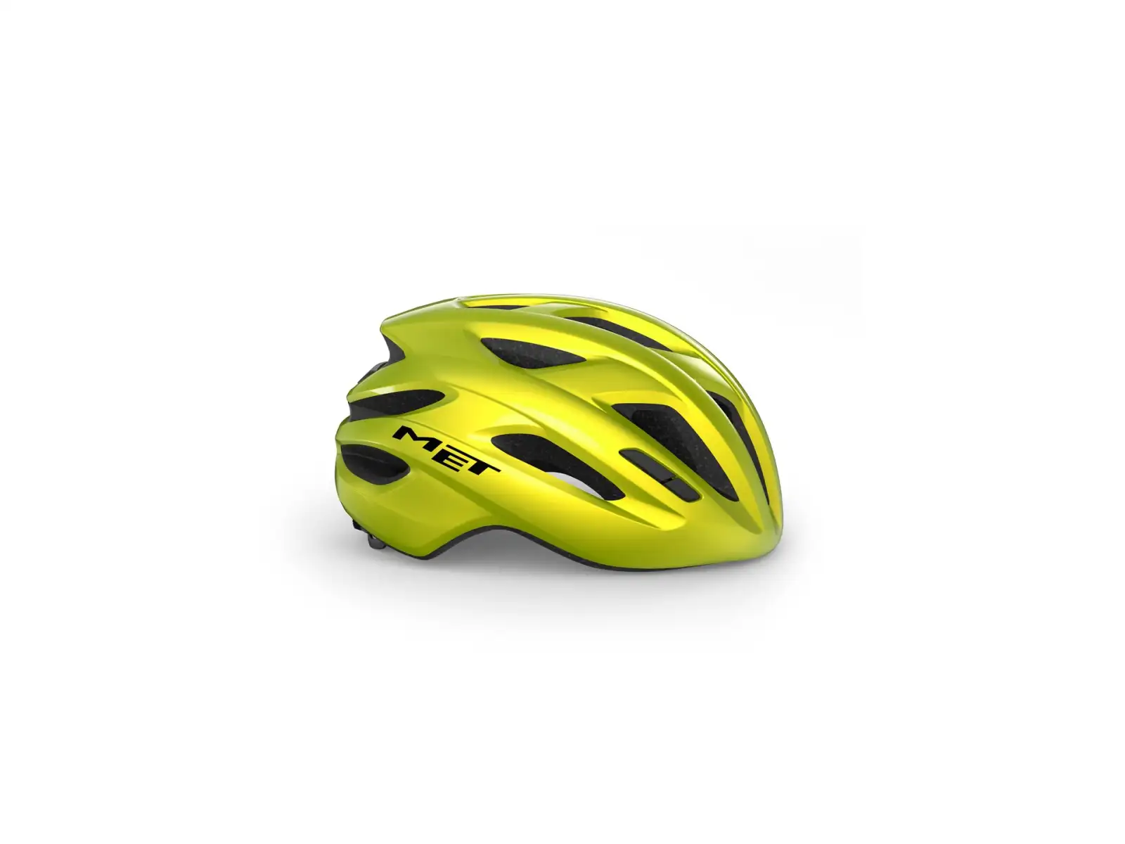 MET Idolo prilba Lime Yellow/Metallic