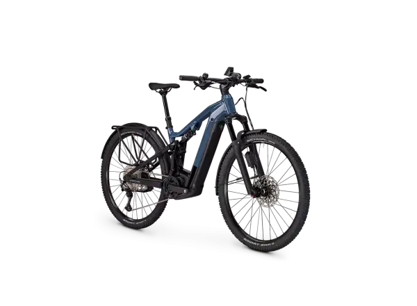 Horský bicykel Focus Thron2 6.9 EQP ABS DI Stoneblue Glossy / Magicblack Glossy