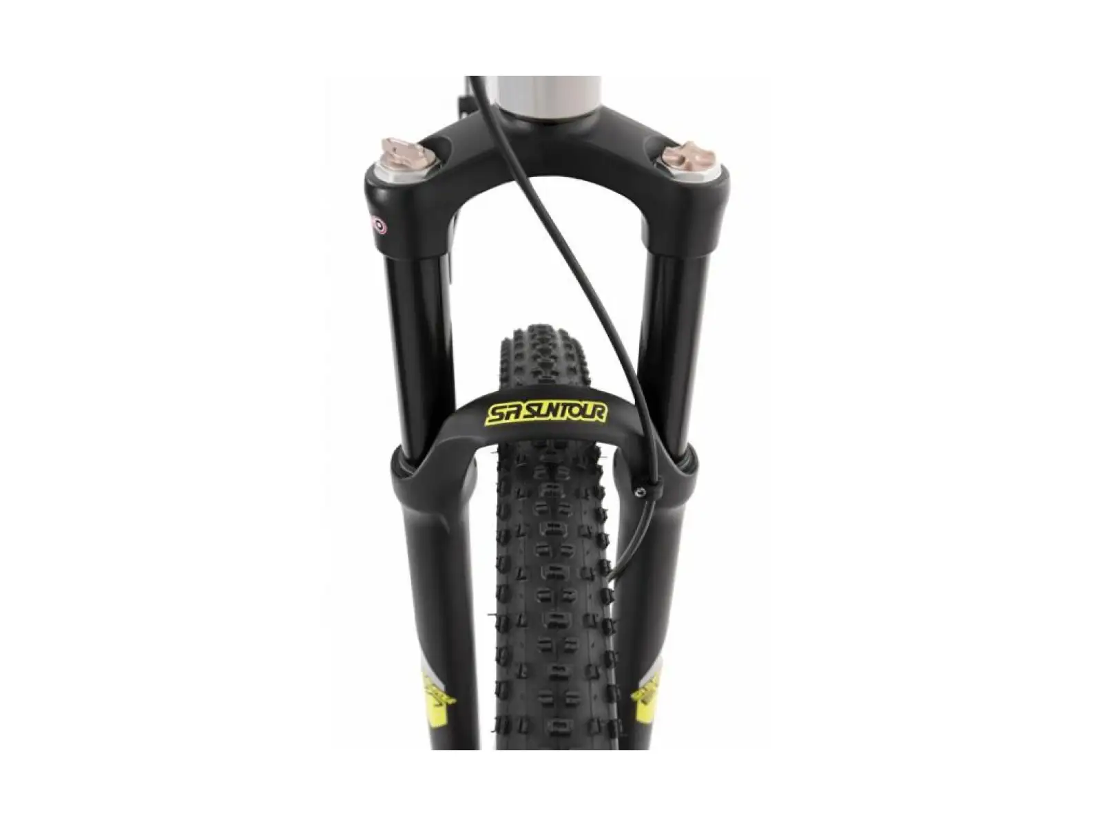 Rock Machine Torrent 60-29 gloss light grey/dark grey/yellow horský bicykel