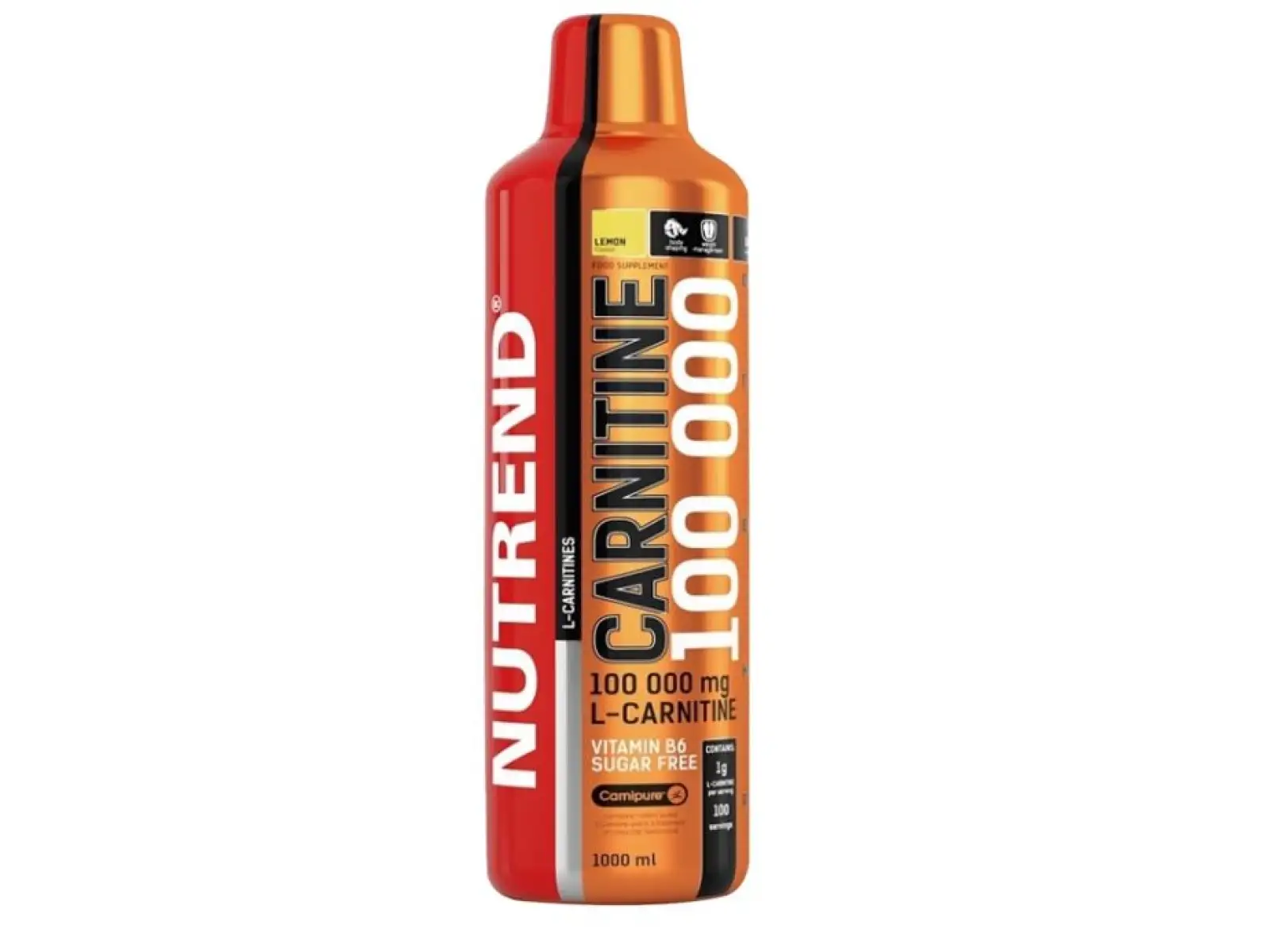 Nutrend Carnitine 100 000 1l oranžový