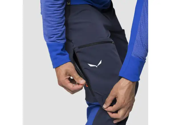 Salewa Sella Durastretch pánske nohavice Black Out