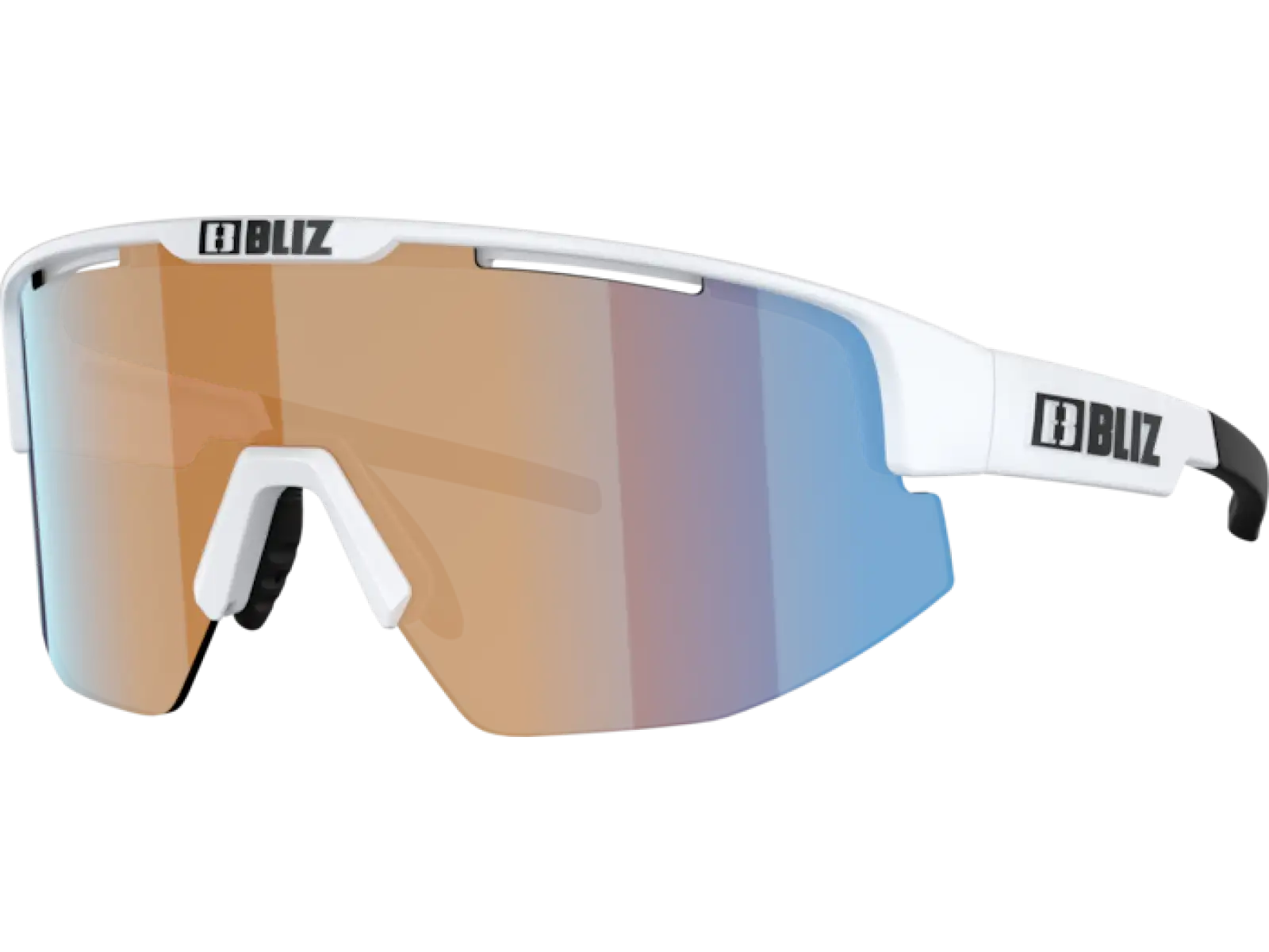 Slnečné okuliare Bliz Matrix (korálová/oranžovo-modré zrkadlové sklá)
