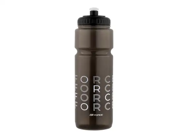 Force Enjoy cyklistická fľaša 750 ml transparentná čierna/biela