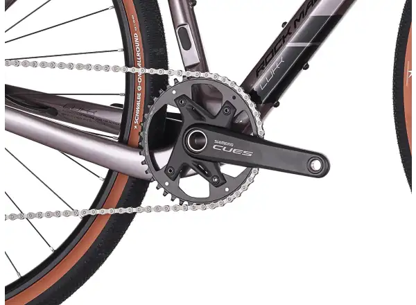Rock Machine Lukk Cr 30 gravel bicykel Gloss Purple Garnet