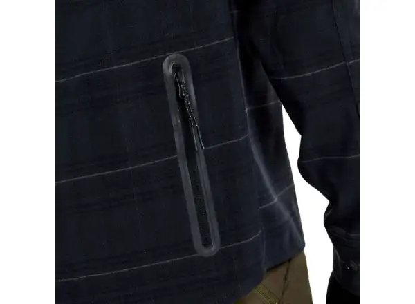 Troy Lee Designs Grind Flannel pánska košeľa Plaid Carbon